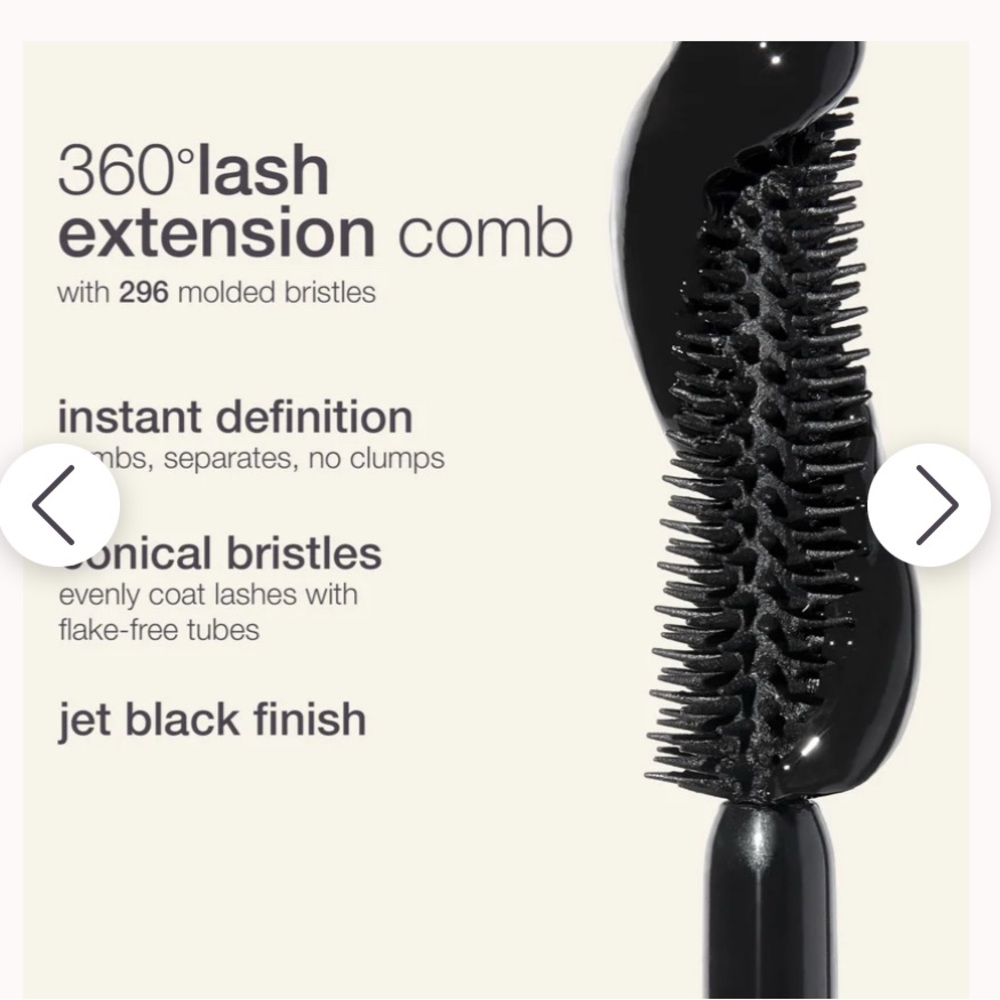 Bundle of Two Tarte Tartelette XL Black Tubing Mascara - Full Size New - Picture 4 of 5